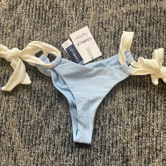 NWT Swimsuits For All Cheeky Thong Sporty Bikini Bottoms (size M) - Picture 5 of 6
